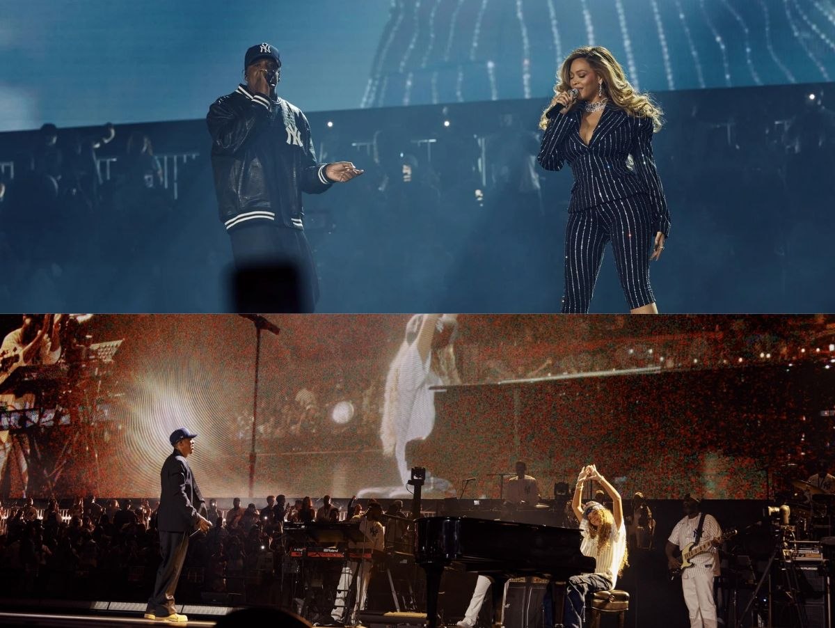 Beyoncé e Blue Ivy surpreendem público em show histórico de 30 anos de carreira de Jay-Z
