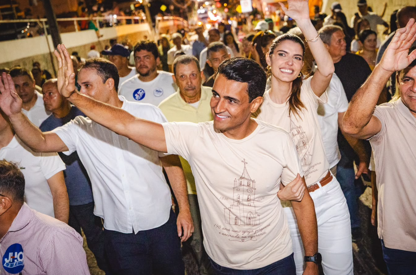 JHC acompanha a Procissão de Senhora Santana em Santana do Ipanema