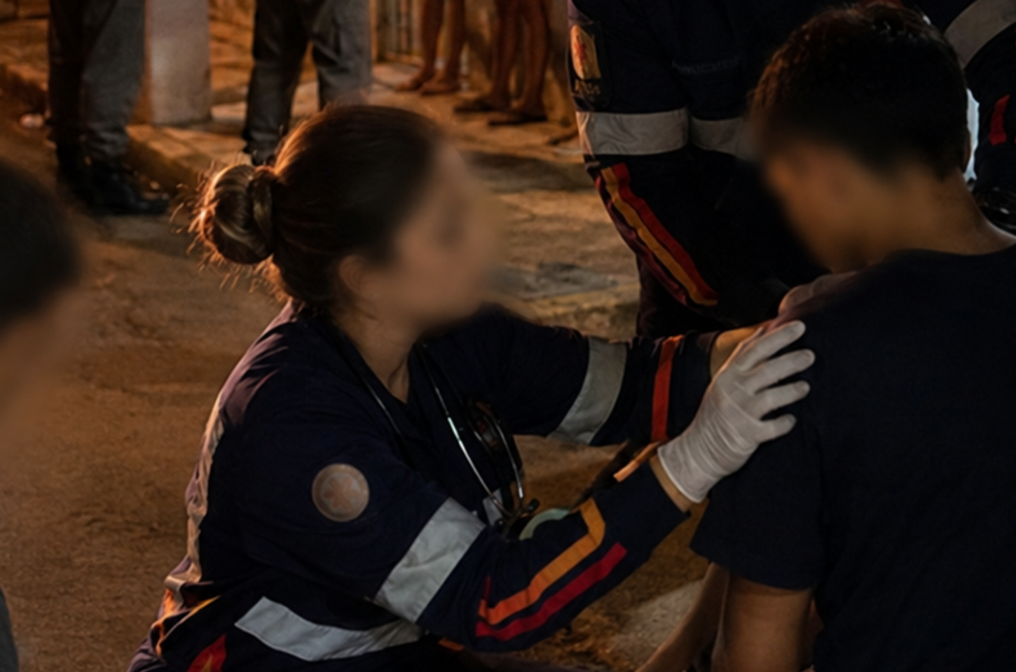Duas pessoas ficam feridas após agressão com arma branca em Porto Real do Colégio