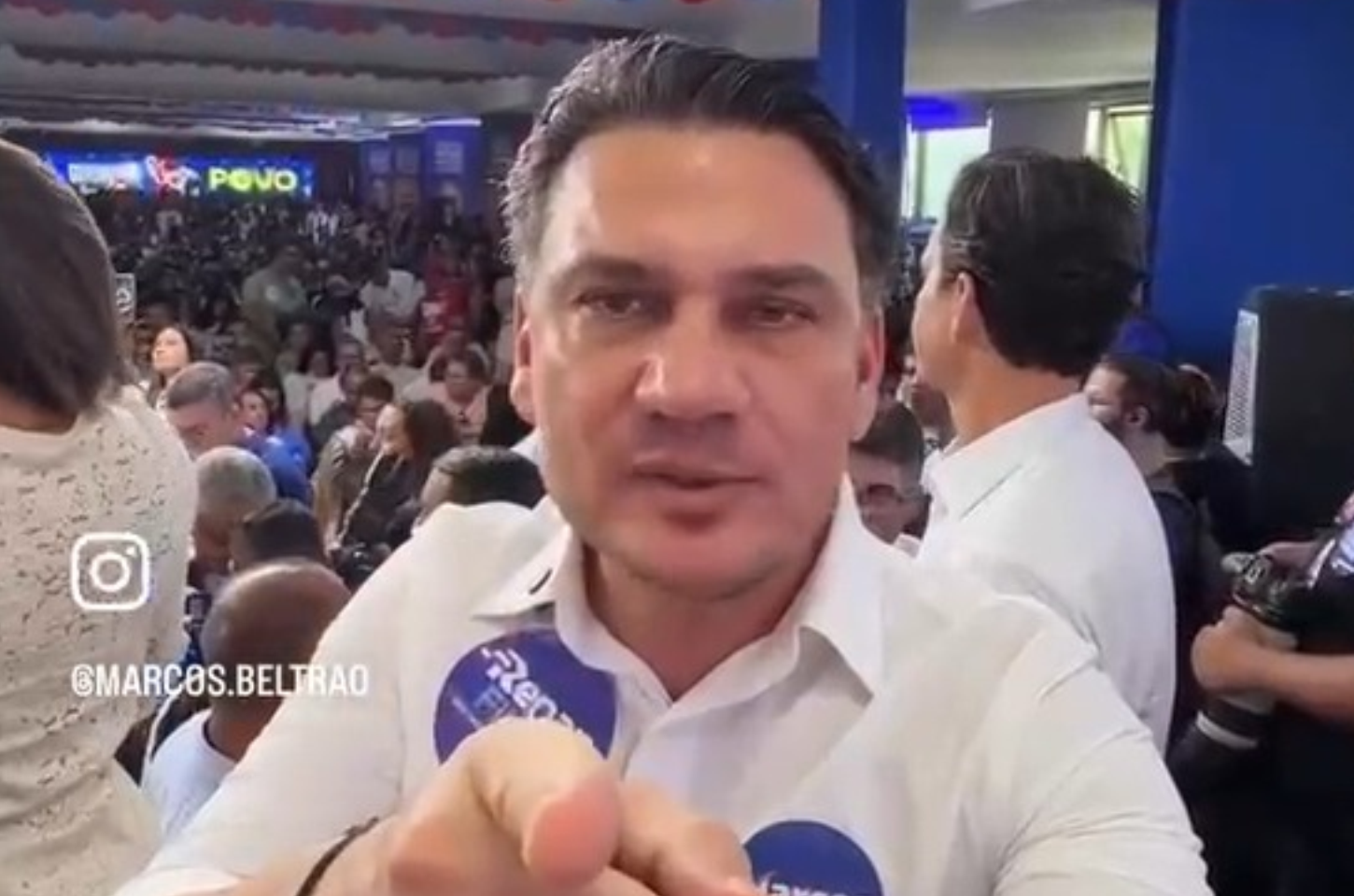Marcos Beltrão oficializa candidatura a deputado estadual e entra na disputa por vaga na Assembleia