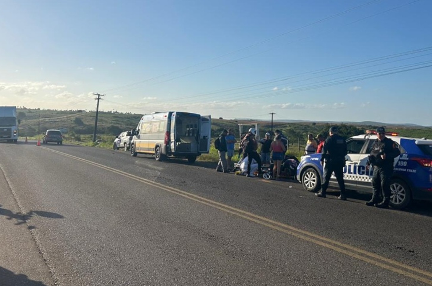 Motorista embriagado colide com moto conduzida por adolescente em Lagarto