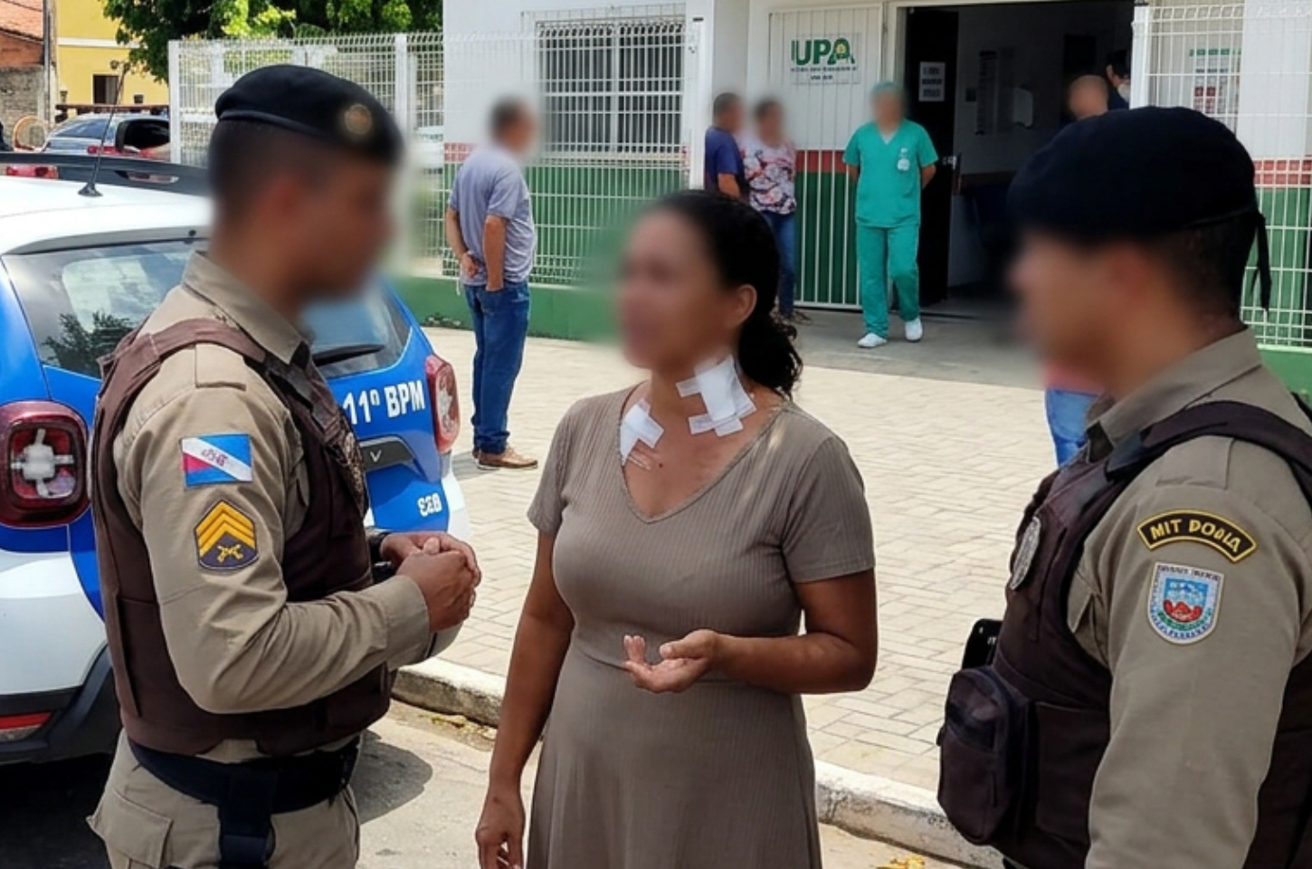 Mulher é ferida com objeto cortante durante desentendimento em Penedo