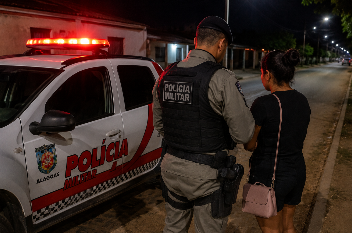 Mulher pede apoio à PM após discussão com companheiro em Penedo