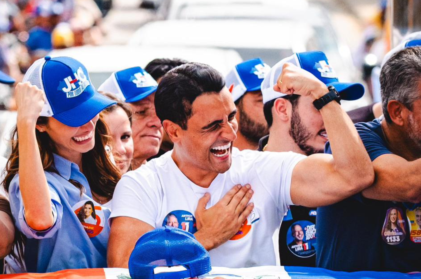 JHC lidera mais uma pesquisa ao governo de Alagoas e vence no 1º turno; Marina JHC supera Renan Calheiros na disputa pelo Senado