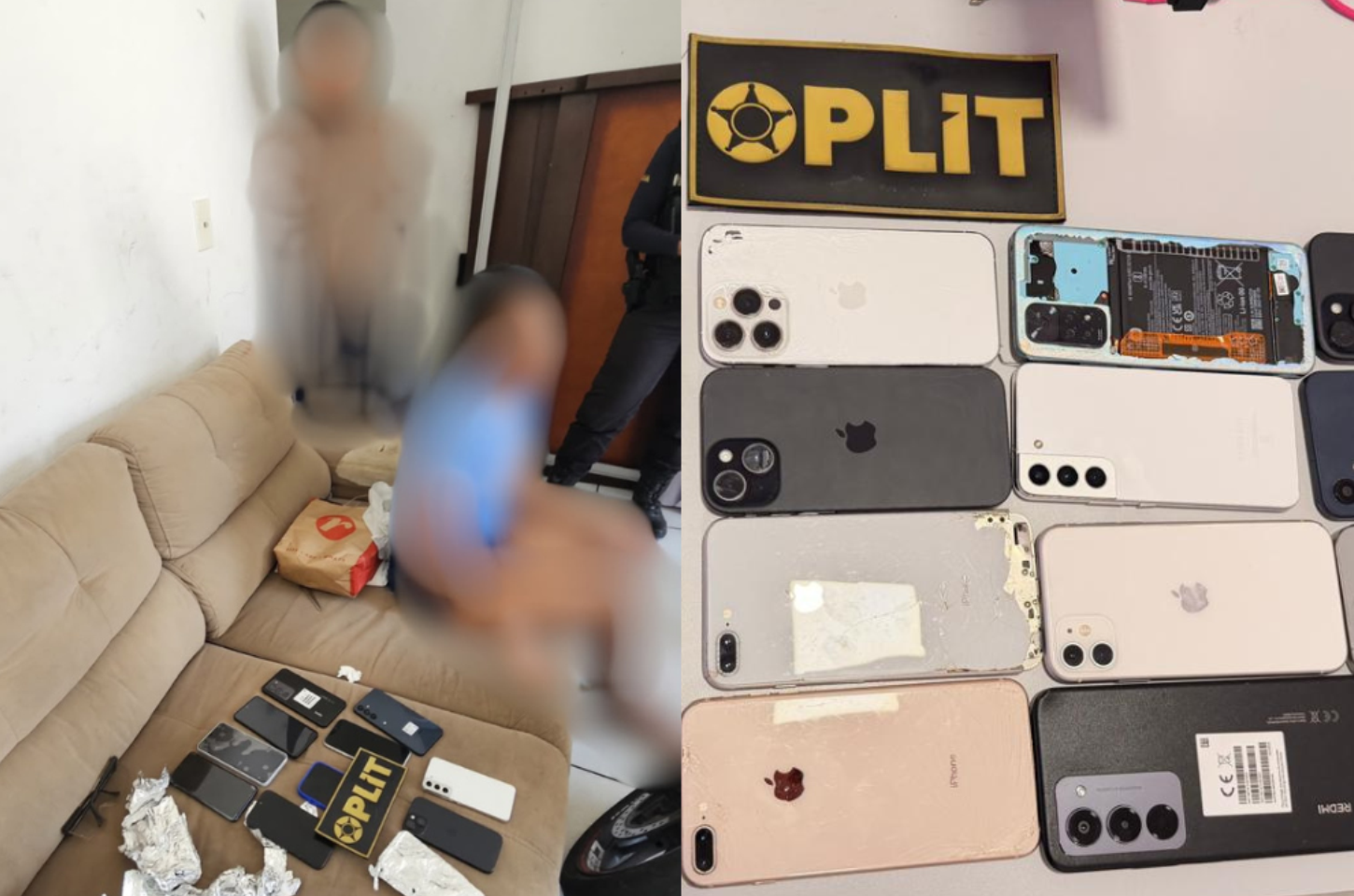 Casal é preso com 16 celulares após rastreamento de aparelho furtado em Maceió