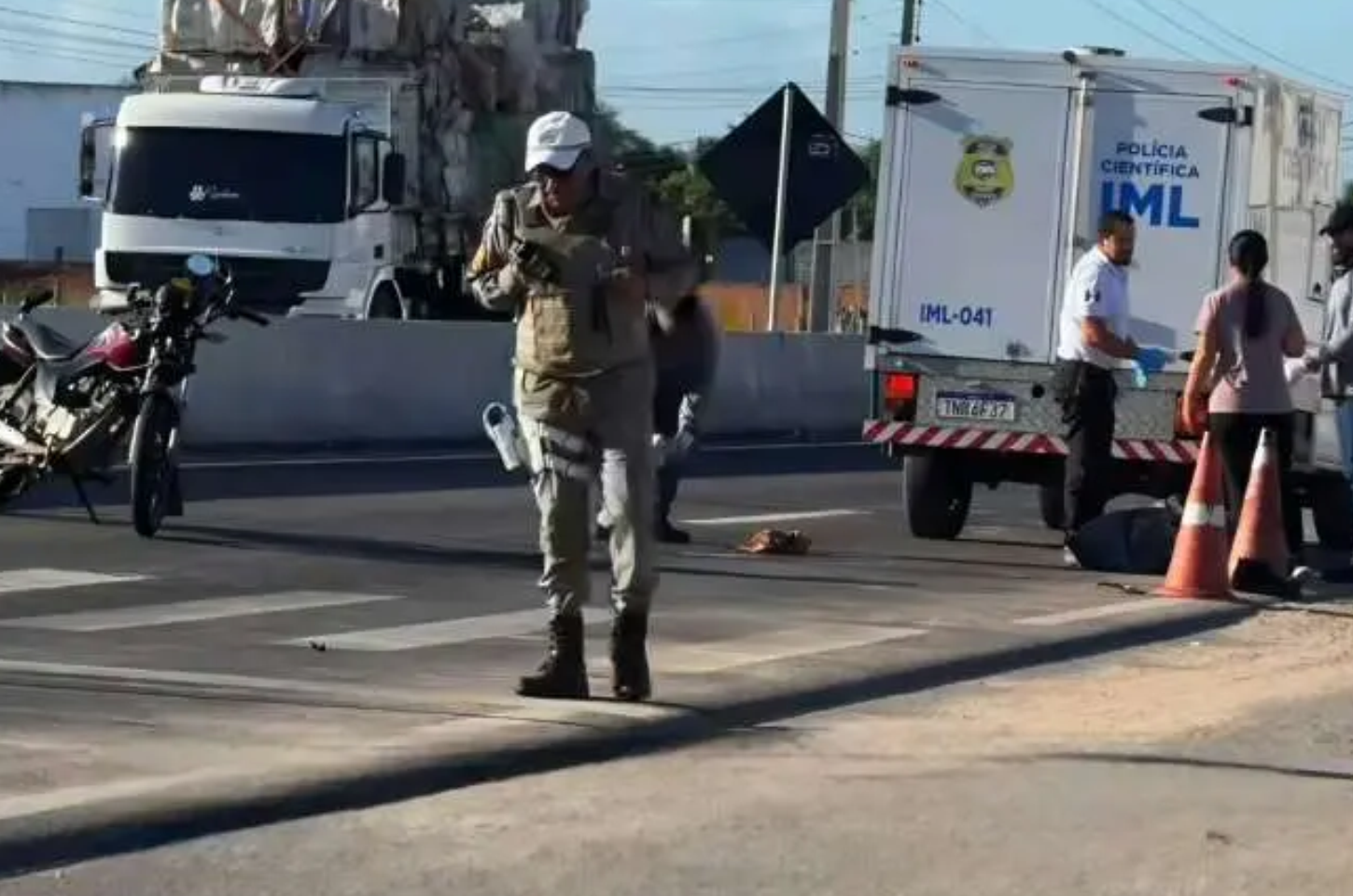 Motociclista de 30 anos morre após ser arremessado ao atingir quebra-molas na AL-110