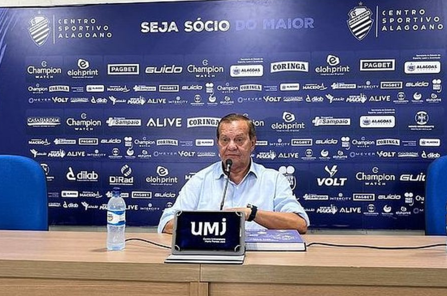 RAFAEL TENÓRIO OFICIALIZA CANDIDATURA À PRESIDÊNCIA DO CSA E PROMETE NOVO RESGATE DO AZULÃO