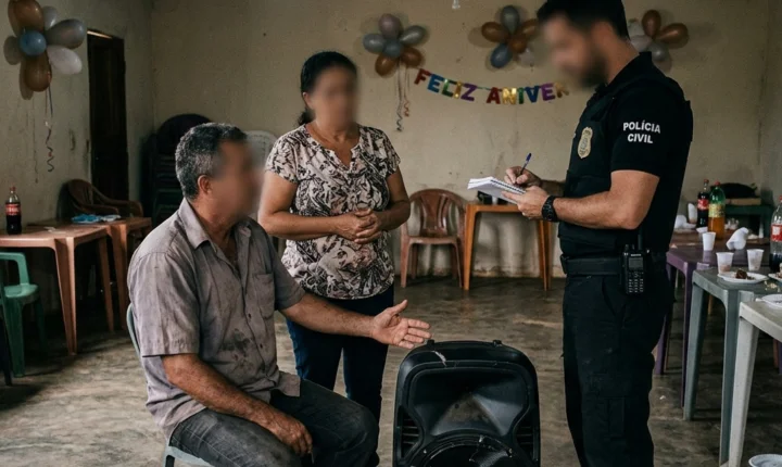 Casal denuncia agressão durante festa de aniversário em Penedo