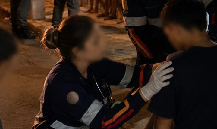 Duas pessoas ficam feridas após agressão com arma branca em Porto Real do Colégio