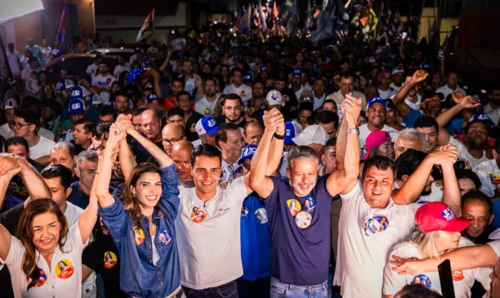 JHC reúne multidão em Girau do Ponciano e promete levar transformação de Maceió para todo o Estado