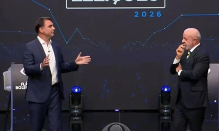 Lula e Flávio Bolsonaro trocam ataques e deixam propostas em segundo plano no debate da Band