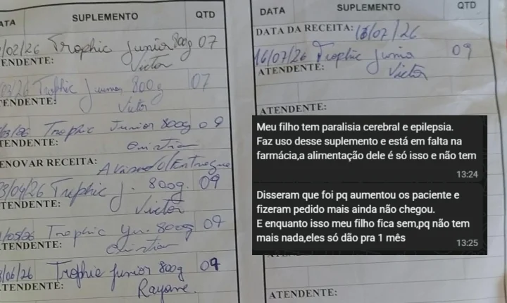 Mãe denuncia falta de suplemento para filho e questiona Prefeitura de Penedo: “Deixo com fome até chegar?
