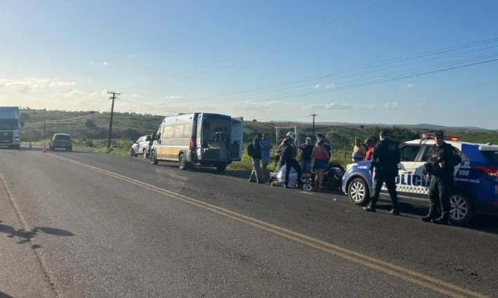 Motorista embriagado colide com moto conduzida por adolescente em Lagarto