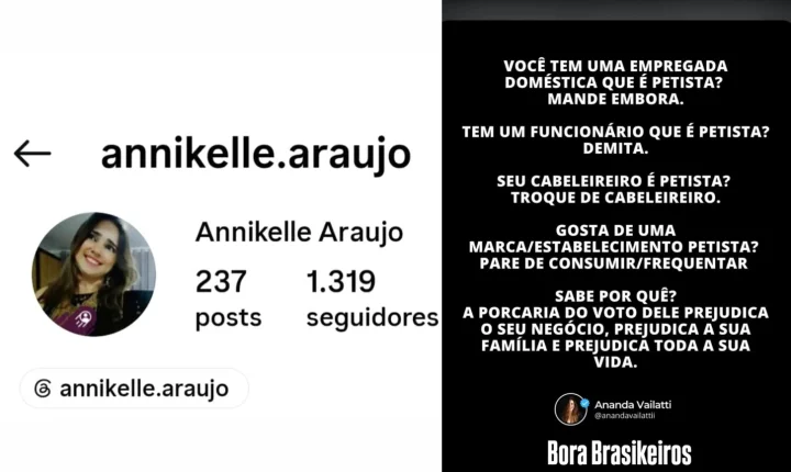Pastora de Penedo defende demissão de funcionários petistas e provoca debate nas redes sociais
