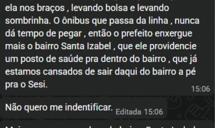 Prefeitura de Penedo é cobrada por posto de saúde distante, falta de atendimento e abandono das Cacimbinhas