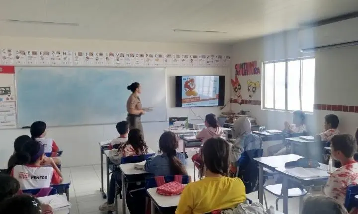 PROERD do 11º BPM inicia atividades na Escola de Educação Básica Professora Helena de Oliveira Carvalho